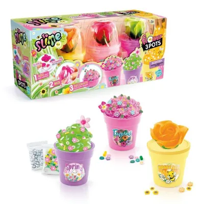 Produktbild von Canal Toys Canaltoys Flower Slime 3er-Set