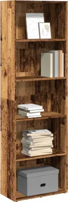 Produktbild von Bücherregal Altholz-Optik 60x30x189 cm Holzwerkstoff, Bücherregale 2024 Neu
