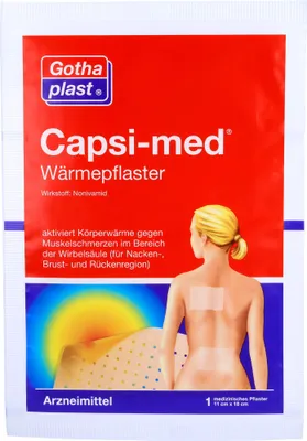 Produktbild von Capsi Med Wärmepflaster 11x18cm 1 St