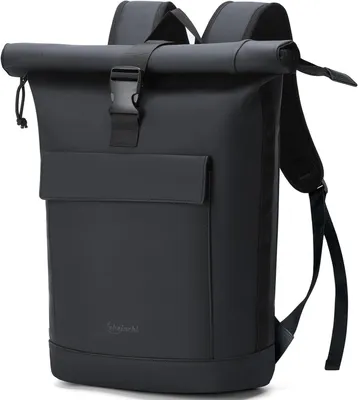 Zdjęcie produktu dla Plecak rolltop, wodoodporny, 17 cali przegroda na laptopa, do podróży