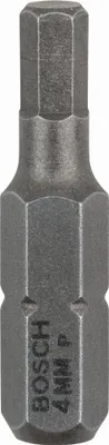 Image de Bosch 3x embout de vissage Extra-Dur, HEX 4, 25 mm - 2607001724