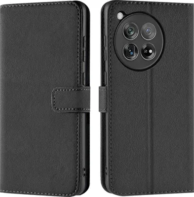 Produktbild von Book Case für OnePlus 12R Hülle Flip Cover Handy Tasche Schutz Hülle Etui