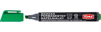 Produktbild von Toma Permanentmarker TO-221 Grün mit Keilspitze