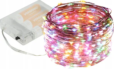 Obrázok produktu pre 10M 100 Led Rgb S Batériami - Vnútorná/ Vonkajšia Dekorácia Pre Podujatia