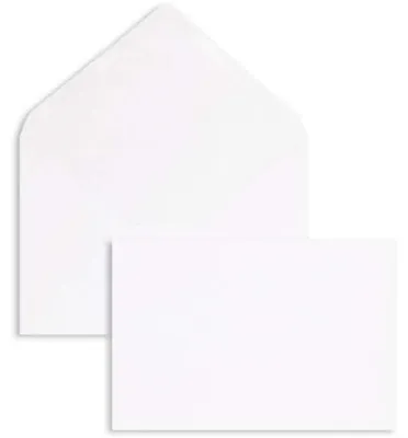 Zdjęcie produktu dla Koperty 105 x 155 mm, 80 g/m², z powłoką klejącą, opakowanie 100 sztuk, białe