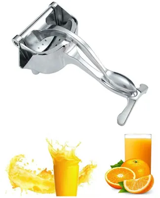 Manuelle Fruchtpresse aus Aluminium, Zitruspresse, Saftpresse, 22 cm