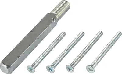 Zdjęcie produktu dla GEOS FH sworzeń 9 mm i śruby, 42 - 47 mm, ocynkowane, DIN 18 273, 1 worek