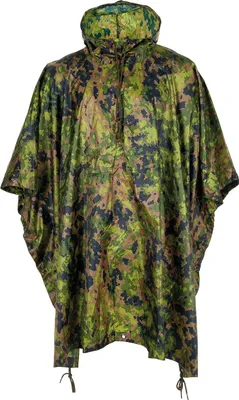 Produktbild von US Ripstop Regenponcho M05 tarn mit Kapuze, Einheitsgröße 210x145cm, inkl. Transportbeutel