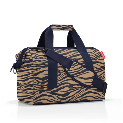 Produktbild von reisenthel Reisetasche allrounder M sumatra, 18l, Polyester, wasserabweisend, 6 Innensteckfächer, bordgepäcktauglich, 42x33x24 cm, für Wochenendausflug, Sport & Reise
