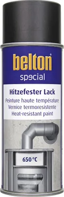 Produktbild von Belton special Lackspray Hitzefest bis 650° C 400 ml schwarz