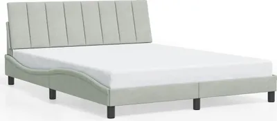 Obrázok produktu pre VidaXL 3207855, Šedá, 165 cm, 2,18 m, 74,5 cm, 1600 x 2000 mm, 1 kusov
