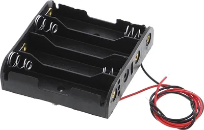 Produktbild von Batteriefach - 4x AA (6V), mit Kabel