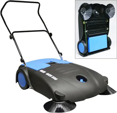 Produktbild von GÜDE Kehrmaschine Handkehrmaschine Handbesen Kehrer GKM 800 80cm Kehrbreite