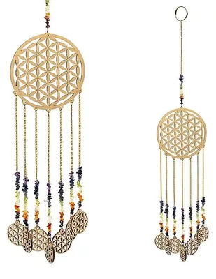 Produktbild von Feng Shui Dekoration Blume des Lebens – 2er-Set – ±46 x 10,5 cm