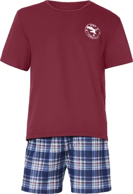 Image de Pyjama pour homme Timone TI30-108 (bordeaux/à carreaux 1, taille S)
