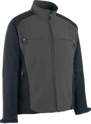 Produktbild von Mascot Softshelljacke Dresden Größe L dunkelanthrazit / schwarz 100% Polyester - 12002-149-1809