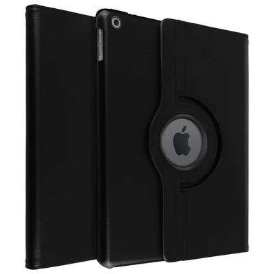 Produktbild von 360° Klapphülle, Etui mit Standfunktion iPad 9 2021, 8 2020 und 7 2019 - Schwarz