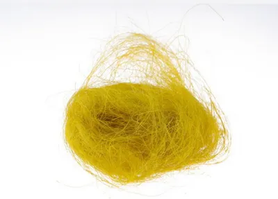 Produktbild von Sisalgras - Ostern - gelb - 25 g im Beutel - 1 VE = 5 Beutel - 70840
