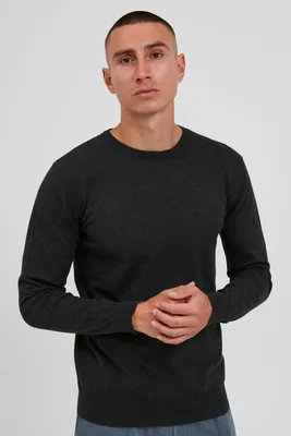 Produktbild von INDICODE IDBadan Herren Strickpullover Feinstrick Pullover mit Rundhalskragen