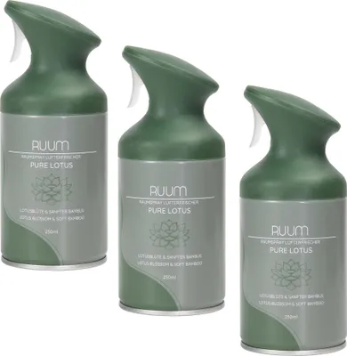 Produktbild von RUUM Raumduftspray Pure Lotus (3er Pack) je 250ml