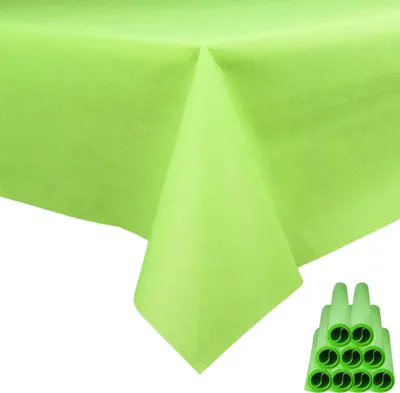 Produktbild von Sensalux Tischdecke, abwaschbar, Vorteilspack, 10 Stück, 1m x 1m, Apfelgrün