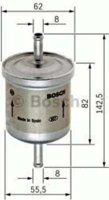 Produktbild von Bosch Kraftstofffilter 0 450 902 161