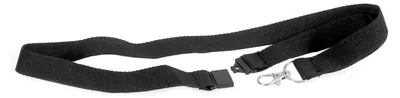 Productafbeelding van EUROPEL 121275. Textielband met karabijnhaak, zwart