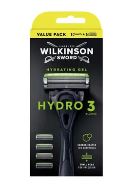Produktbild von Wilkinson Sword Hydro 3 Rasierer mit 5 Klingen