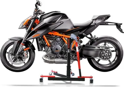Obrázok produktu pre CS Power Evo stredový stojan pre KTM 1290 Super Duke R 20-23 červený
