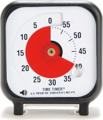 Produktbild von Time Timer Tischuhr Kurzzeitwecker Küchenwecker Autismus ADHS ADS Schule, klein