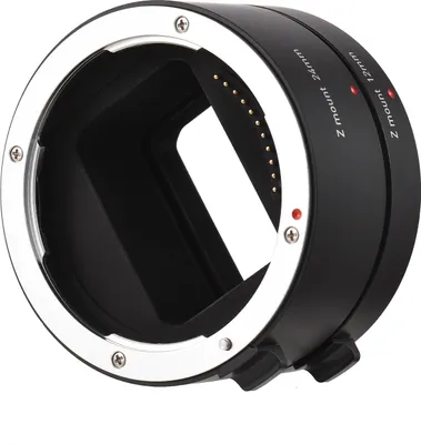 Obrázek produktu pro Automatické prodlužovací trubice pro autofokus, 12 mm + 24 mm, bajonet Z, pro makrofotografii, kompatibilní s bezzrcadlovými fotoaparáty Nikon Z50, Z5, Z6, Z6II, Z7, Z7II