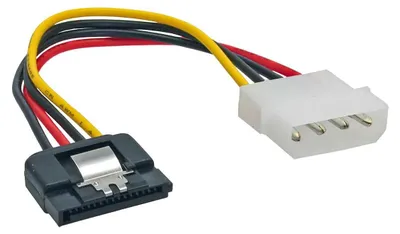Obrázok produktu pre InLine 29670D, SATA 15-pin, Molex (4-pin), 0,3 m, Samec/samec, Priamy, Priamy