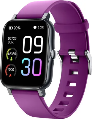 Produktbild von GTS2 1,69'' wasserdichter Smart Watch Gesundheitsmonitor mit 16 Sportmodi Musiksteuerung 45 Tage langer Standby, Lila