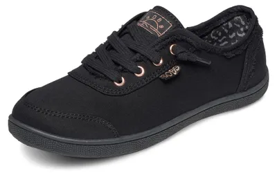 Productafbeelding van Skechers dames Bobs B Cute sneaker, zwart canvas accenten, maat 40 EU