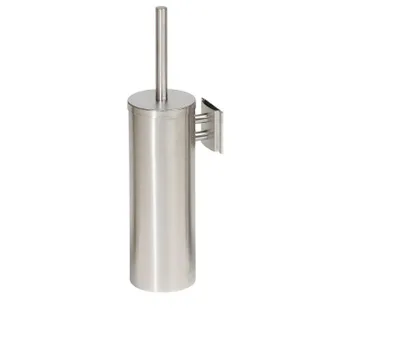 Produktbild von Toilettenbürste mit Wandhalterung Edelstahl satiniert H387x°92mm