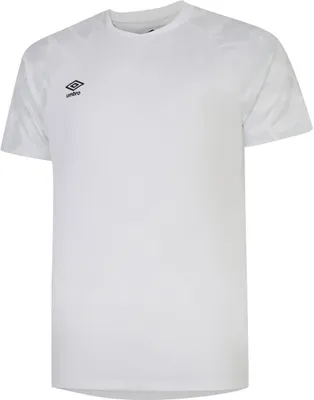Produktbild von Umbro - "Atlas" Trikot für Herren UO1895 (XL) (Weiß/Himmelblau)