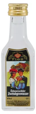 Produktbild von Fies Schwarzwälder Zwetschgenwasser (30 x 0,02L)