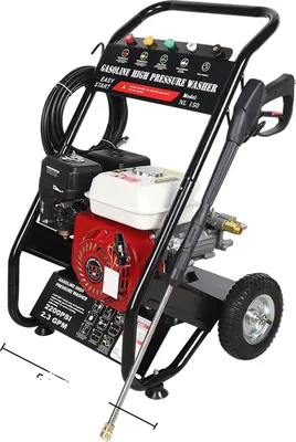 Obrázek produktu pro Benzínová tlaková myčka, 2200 PSI, motor 7,5 hp, červená