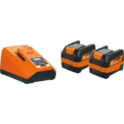 Produktbild von FEIN 92604327010, Batterie- & Ladegerät-Set, Lithium-Ion (Li-Ion), 6 Ah, 12 V, Fein, Schwarz, Orange
