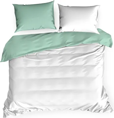 Produktbild von Bettzeug NOVA3 Farbe weiß/mint 160x200