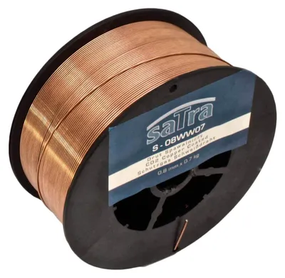Immagine prodotto di Bobina di filo per saldatura 0,8 mm × 0,7 kg per acciaio sottile e spesso