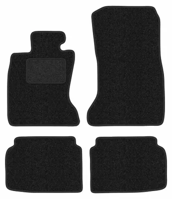 Produktbild von Velours-Fußmatten für BMW 7 F01 2008-2015 (Limousine) – 4-tlg, Anthrazit, passgenau – Wielganizator ANTHRA