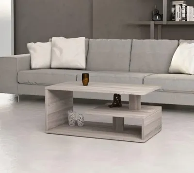 Obrázek produktu pro Dřevěný konferenční stolek s moderním designem