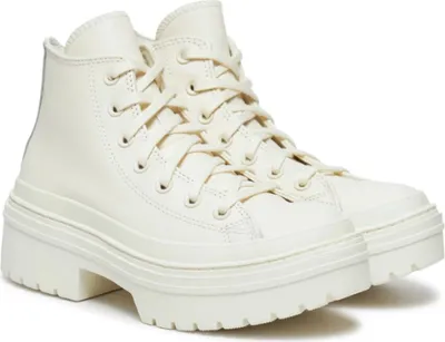 Obrázok produktu pre Converse Chuck Taylor Damen Sneaker, Lugged Heel, Weiß-Khaki, Gr. 36,5
