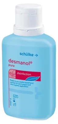 Produktbild von Schülke Desmanol® pure Händedesinfektionsmittel 100 ml | Flasche (100 ml)