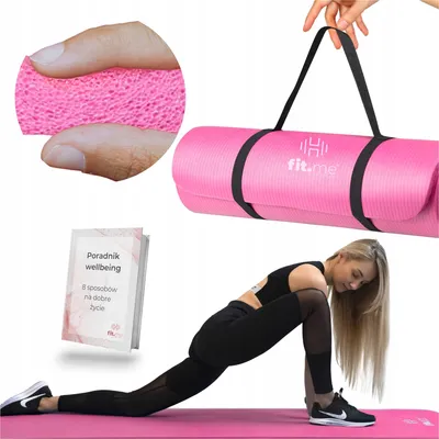 Obrázok produktu pre Mäkká Podložka Na Cvičenie Joga Fitness Hrubá 1,5 Cm Nbr Carimata Veľká