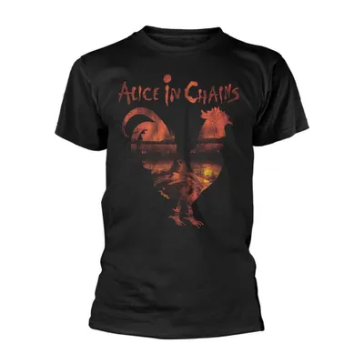 Obrázek produktu pro Alice In Chains Dirt Rooster Silhouette Black S Tričko