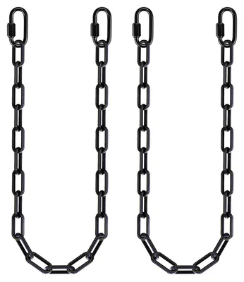Zdjęcie produktu dla Omgoods - Zestaw 2 wytrzymałych łańcuchów do huśtawek, 114 cm