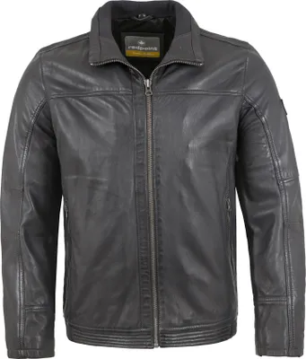 Produktbild von Redpoint - Herren Lederjacke Lammnappa anthra : 50