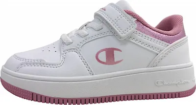 Image de Baskets Champion RD 18 Foil Low G PS pour filles, blanc, taille 1Y